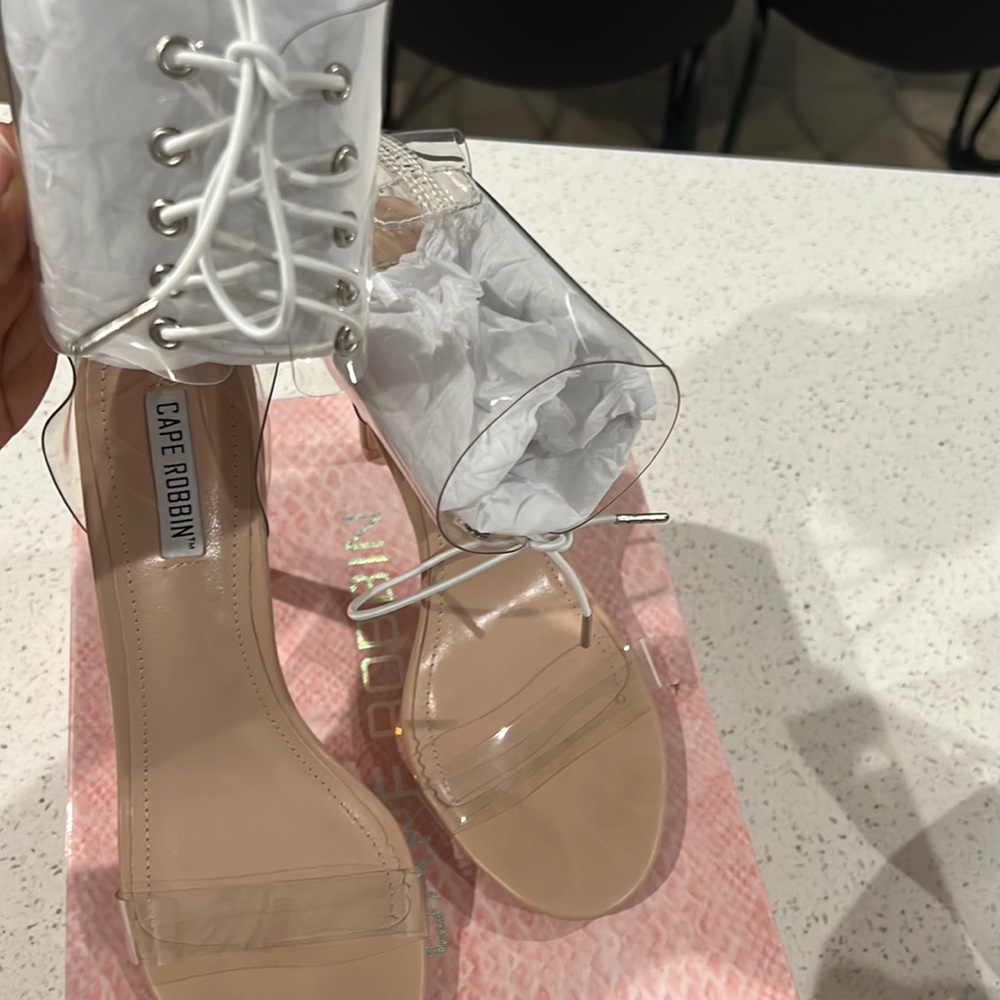 Cape Robbin Lace Up Heels